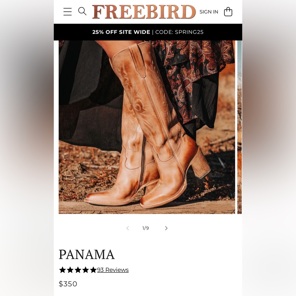 Freebird Tan Heeled Boots Sleek Western Style